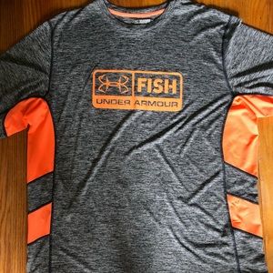 Under Armor Vented Long Sleeve Fishing Shirt